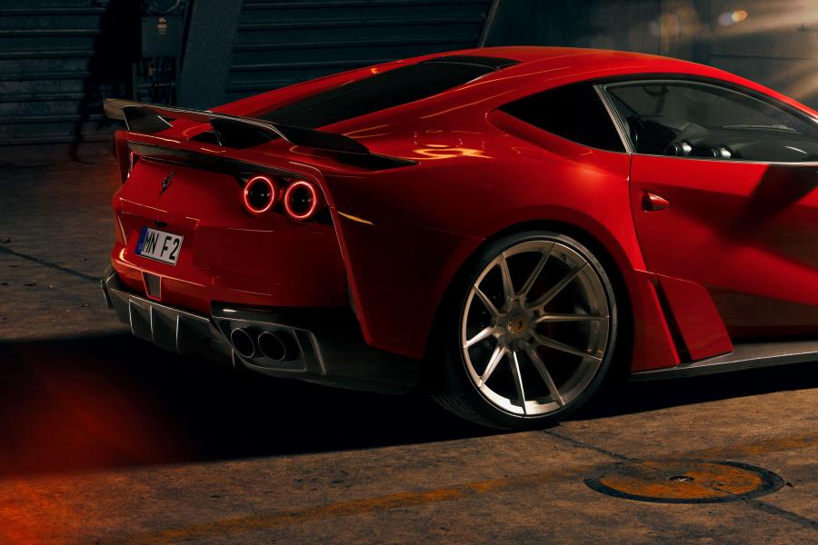 Детали экстерьера Ferrari 812 Superfast N-Largo by Novitec Rosso 2019 года  (фото 17 из 28)